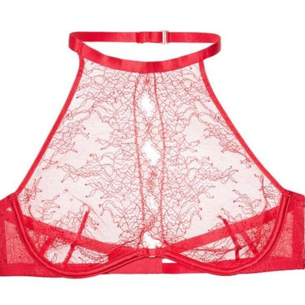 Victoria's Secret Sexy High Neck Unlined Bra NWT - Picture 2 of 6